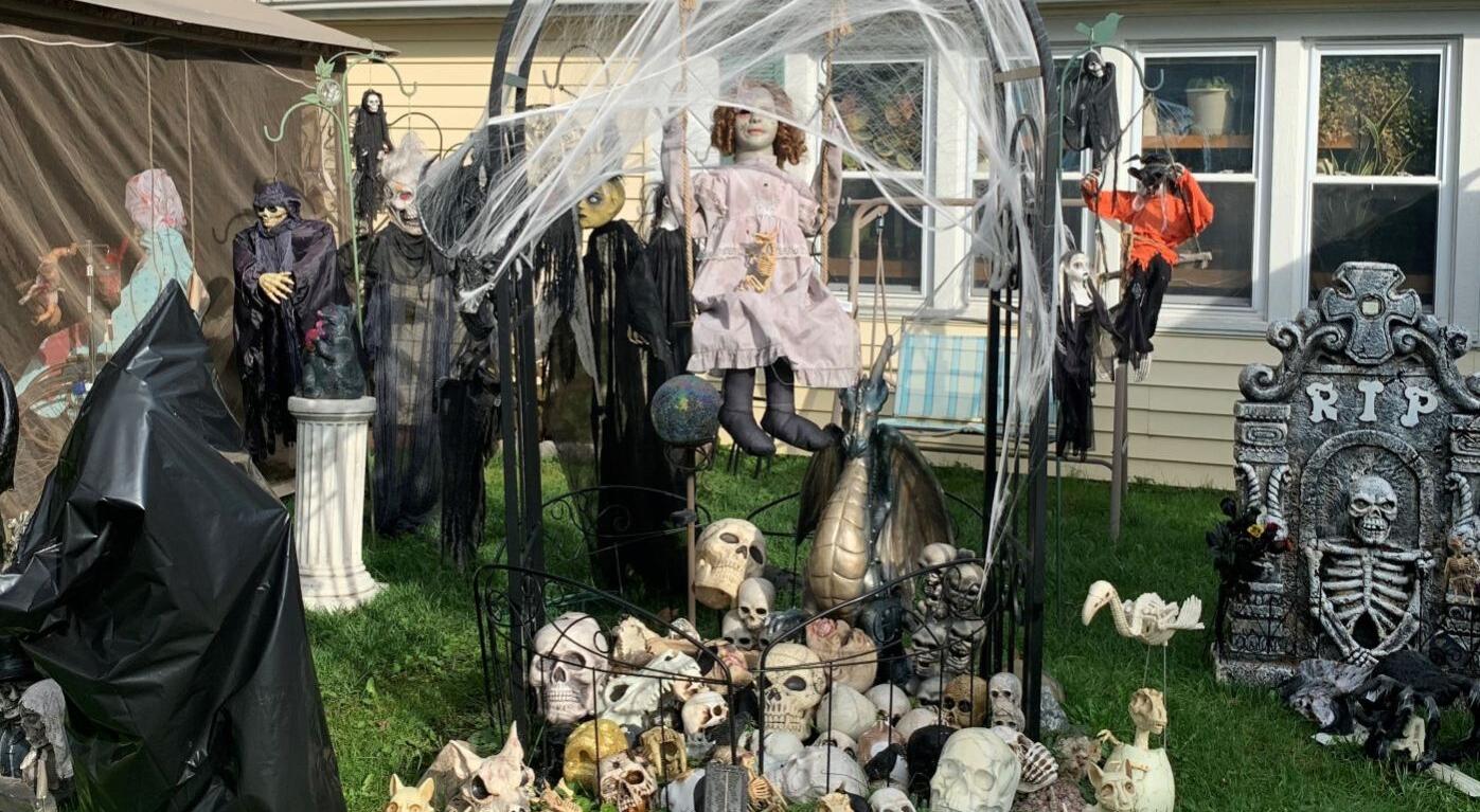 A creepy doll